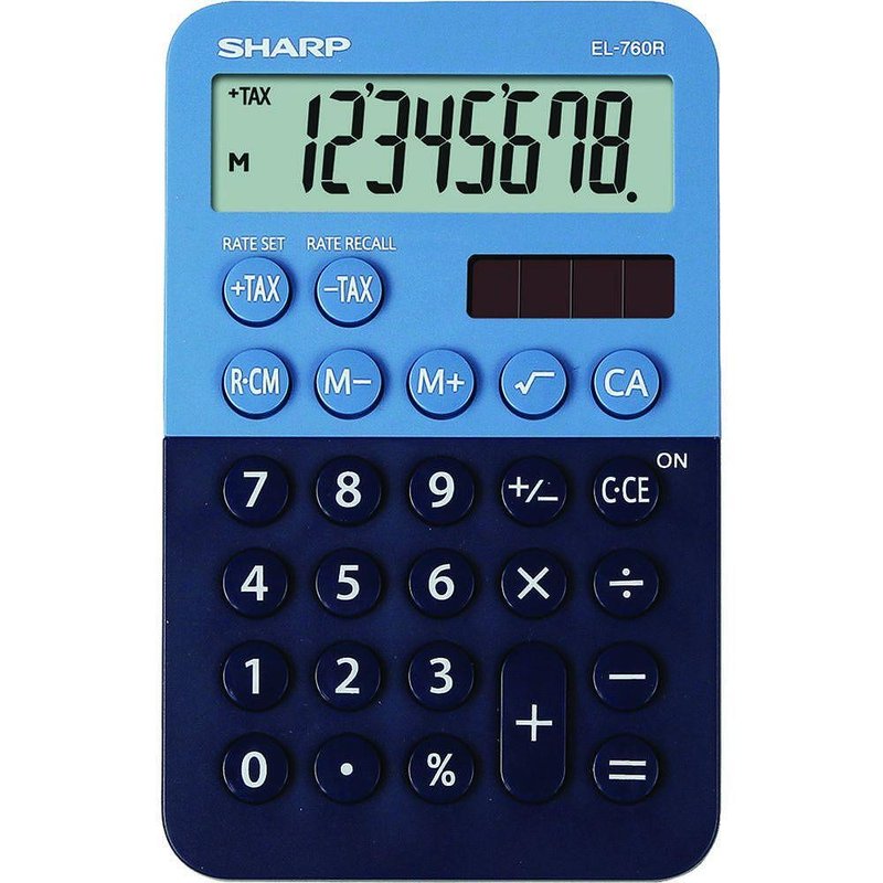 Калкулатор Sharp EL-760RBBL 8Р